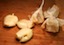 Smashed Fresh Garlic Cloves Peel Themselves